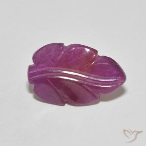 2.61ct 天然 赤みがかったパープル ルビー, ファンシー, オペーク