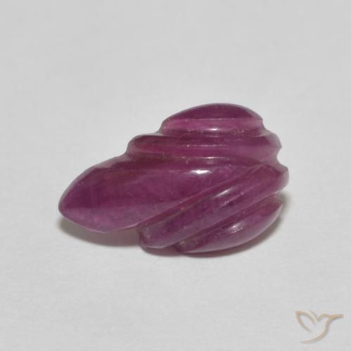 2.52ct 天然 赤みがかったパープル ルビー, ファンシー, オペーク