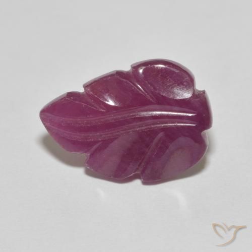 4.95ct 天然 赤みがかったパープル ルビー, ファンシー, オペーク