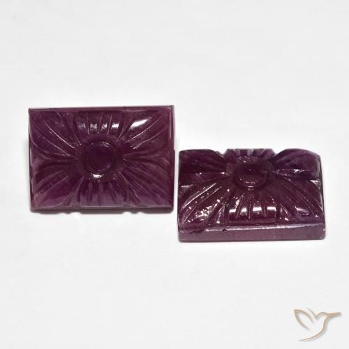 Shop natural 21.58ct ディープレッド ルビー gems, フラワーカット, from マダガスカル at GemSelect. In stock, global shipping!