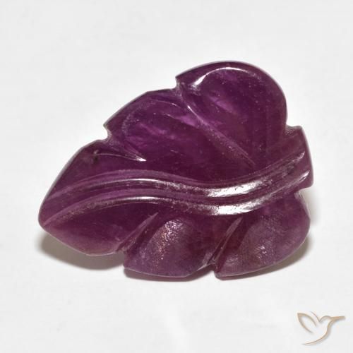 9.79ct 天然 Medium Dark-Purple ルビー, ファンシー, オペーク