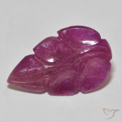 4.63ct 天然 赤みがかったパープル ルビー, ファンシー, オペーク