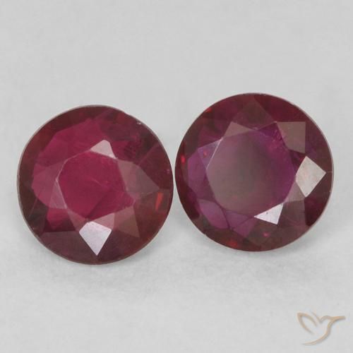 Shop natural 0.48ct ワインレッド ルビー gems, ラウンド, from ミャンマー at GemSelect. In stock, global shipping!