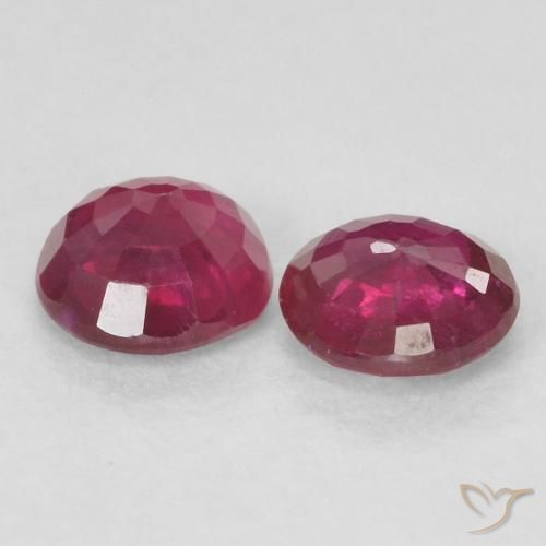 Shop natural 0.48ct ディープレッド ルビー gems, ラウンド, from ミャンマー at GemSelect. In stock, global shipping!