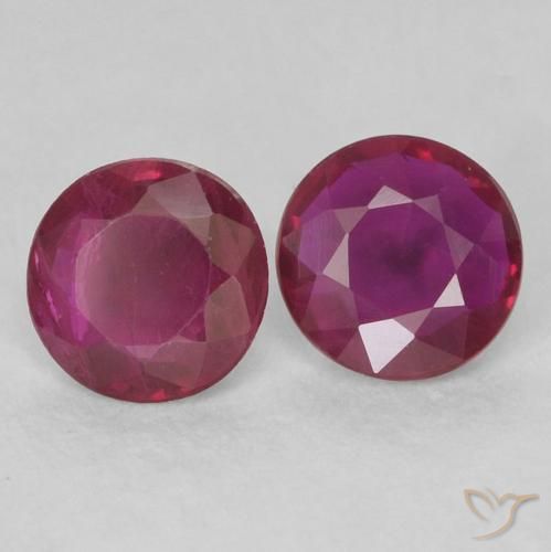 Shop natural 0.44ct ディープレッド ルビー gems, ラウンド, from ミャンマー at GemSelect. In stock, global shipping!