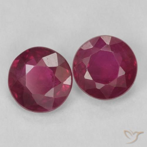 Shop natural 0.50ct ディープレッド ルビー gems, ラウンド, from ミャンマー at GemSelect. In stock, global shipping!
