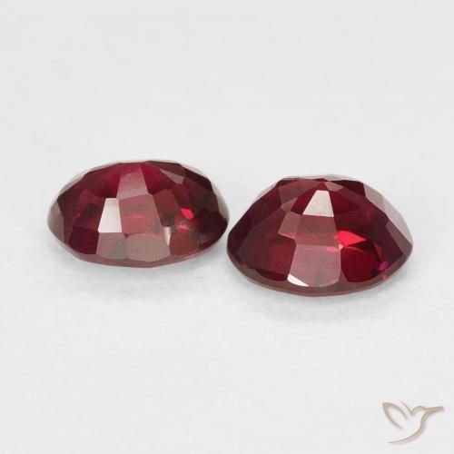 Shop natural 1.10ct 明るい赤 ルビー gems, 楕円形, from ミャンマー at GemSelect. In stock, global shipping!