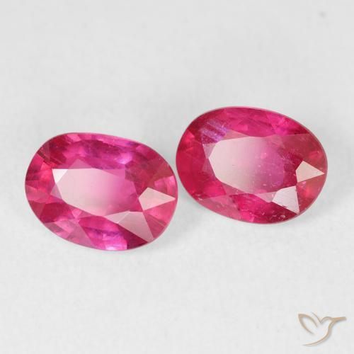 Shop natural 3.10ct Medium Dark-Pink ルビー gems, 楕円形, from モザンビーグ at GemSelect. In stock, global shipping!