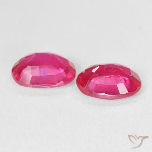 Shop natural 3.10ct Medium Dark-Pink ルビー gems, 楕円形, from モザンビーグ at GemSelect. In stock, global shipping!