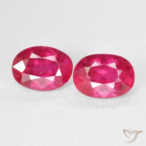 Shop natural 2.82ct Medium Dark-Pink ルビー gems, 楕円形, from モザンビーグ at GemSelect. In stock, global shipping!