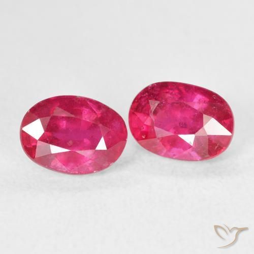 Shop natural 2.82ct Medium Dark-Pink ルビー gems, 楕円形, from モザンビーグ at GemSelect. In stock, global shipping!
