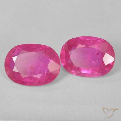 Shop natural 3.08ct Medium Dark-Pink ルビー gems, 楕円形, from モザンビーグ at GemSelect. In stock, global shipping!