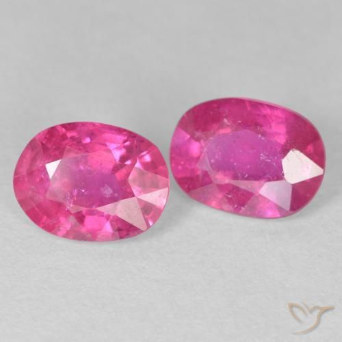 Shop natural 3.31ct ホットピンク ルビー gems, 楕円形, from モザンビーグ at GemSelect. In stock, global shipping!