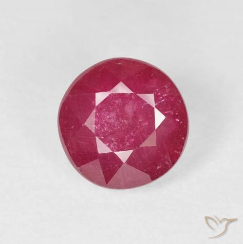 2.15ct 天然 ジャム・レッド ルビー, ラウンド, VS-SI