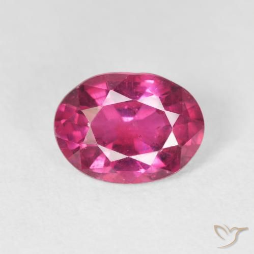 2.17ct 天然 ホットピンク ルビー, 楕円形, VS