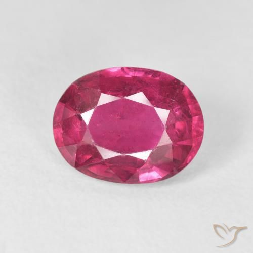 2.53ct 天然 ホットピンク ルビー, 楕円形, VS
