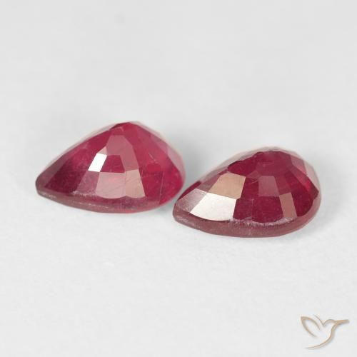 Shop natural 3.53ct ミディアムレッド ルビー gems, 洋梨の形, from マダガスカル at GemSelect. In stock, global shipping!