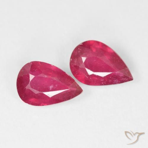 Shop natural 1.53ct 濃い紅 ルビー gems, 洋梨の形, from マダガスカル at GemSelect. In stock, global shipping!