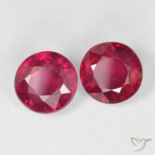 Shop natural 2.38ct 濃い紅 ルビー gems, ラウンド, from マダガスカル at GemSelect. In stock, global shipping!