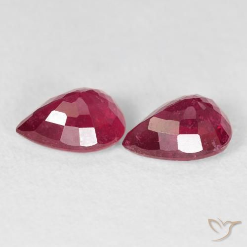 Shop natural 2.07ct ジャム・レッド ルビー gems, 洋梨の形, from マダガスカル at GemSelect. In stock, global shipping!