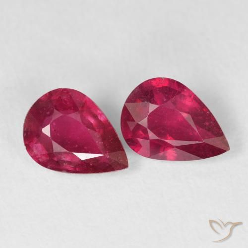 Shop natural 2.56ct 濃い紅 ルビー gems, 洋梨の形, from マダガスカル at GemSelect. In stock, global shipping!
