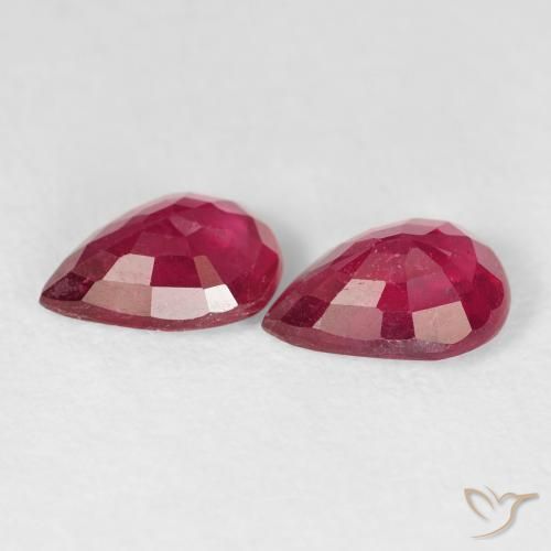 Shop natural 2.56ct 濃い紅 ルビー gems, 洋梨の形, from マダガスカル at GemSelect. In stock, global shipping!