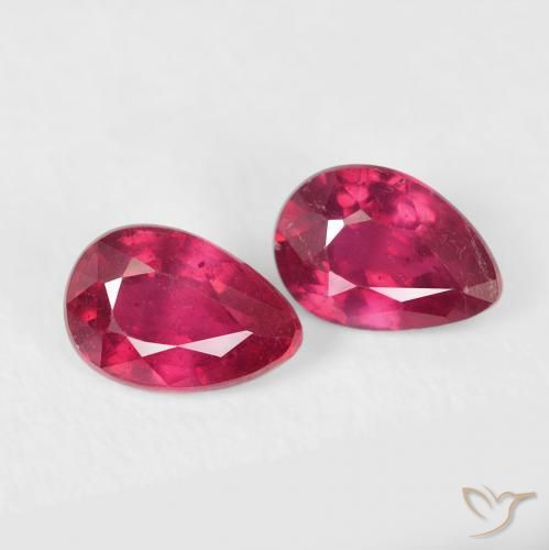 Shop natural 1.23ct ミディアムレッド ルビー gems, 洋梨の形, from マダガスカル at GemSelect. In stock, global shipping!