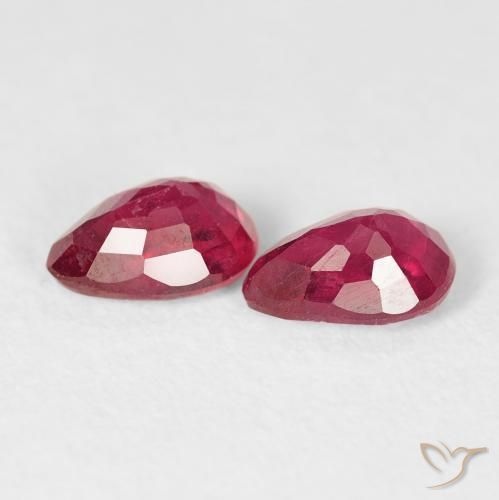 Shop natural 1.23ct ミディアムレッド ルビー gems, 洋梨の形, from マダガスカル at GemSelect. In stock, global shipping!