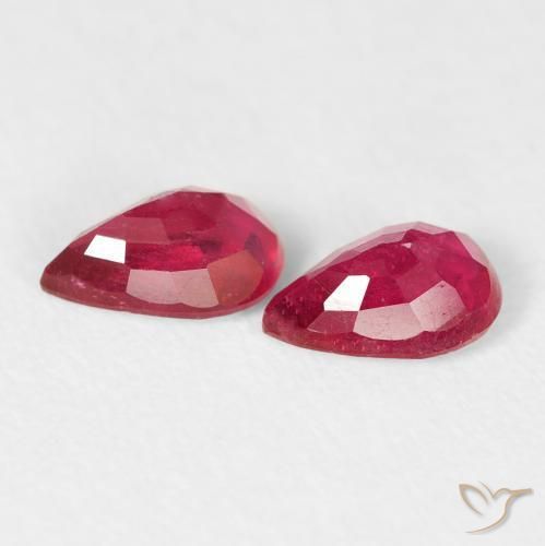 Shop natural 1.18ct 濃い紅 ルビー gems, 洋梨の形, from マダガスカル at GemSelect. In stock, global shipping!