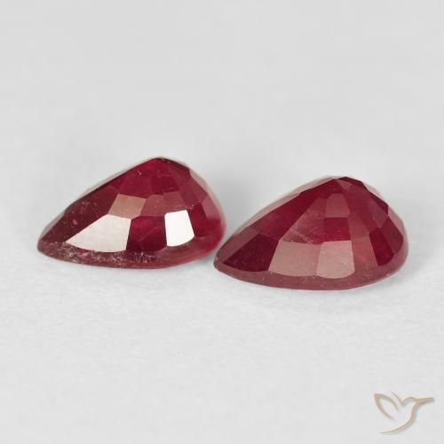 Shop natural 3.15ct ダークレッド ルビー gems, 洋梨の形, from マダガスカル at GemSelect. In stock, global shipping!