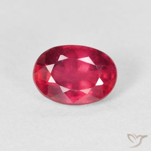 1.83ct 天然 ジャム・レッド ルビー, 楕円形, VS