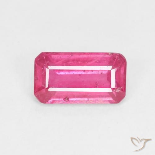 1.94ct 天然 濃いマゼンタ ルビー, エメラルドカット, VS-SI
