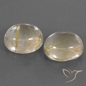 Shop natural 10.86ct ライトイエロー ルチルクォーツ gems, 楕円形, from インド at GemSelect. In stock, global shipping!
