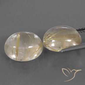 Shop natural 10.86ct ライトイエロー ルチルクォーツ gems, 楕円形, from インド at GemSelect. In stock, global shipping!