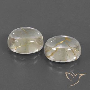 Shop natural 8.46ct ライトイエロー ルチルクォーツ gems, 楕円形, from インド at GemSelect. In stock, global shipping!