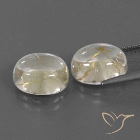 Shop natural 8.46ct ライトイエロー ルチルクォーツ gems, 楕円形, from インド at GemSelect. In stock, global shipping!