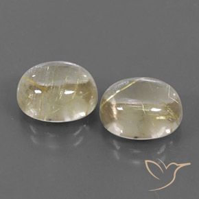 Shop natural 9.49ct ライトイエロー ルチルクォーツ gems, 楕円形, from インド at GemSelect. In stock, global shipping!