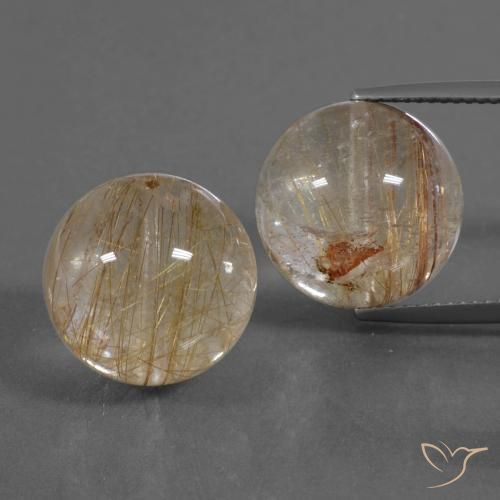 Shop natural 40.58ct ウォームブラウン ルチルクォーツ gems, スフェア / ボール, from インド at GemSelect. In stock, global shipping!