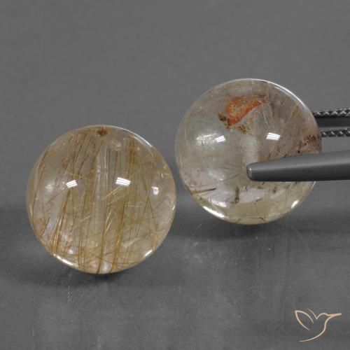 Shop natural 40.58ct ウォームブラウン ルチルクォーツ gems, スフェア / ボール, from インド at GemSelect. In stock, global shipping!