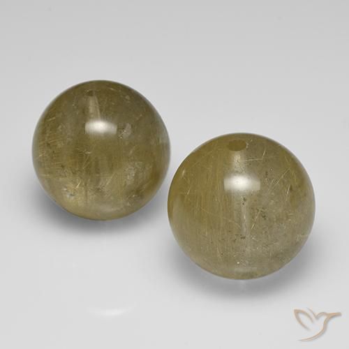 Shop natural 43.02ct ミディアムイエロー ルチルクォーツ gems, スフェア / ボール, from インド at GemSelect. In stock, global shipping!