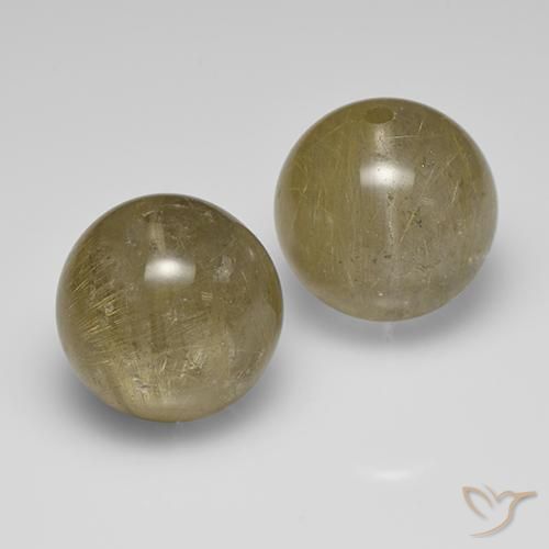 Shop natural 43.02ct ミディアムイエロー ルチルクォーツ gems, スフェア / ボール, from インド at GemSelect. In stock, global shipping!
