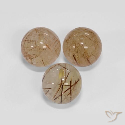 Shop natural 25.54ct 非常に薄い茶色 ルチルクォーツ gems, スフェア / ボール, from インド at GemSelect. In stock, global shipping!