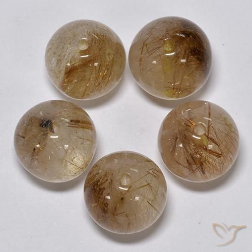 Shop natural 25.32ct 薄いゴールデンブラウン ルチルクォーツ gems, スフェア / ボール, from インド at GemSelect. In stock, global shipping!