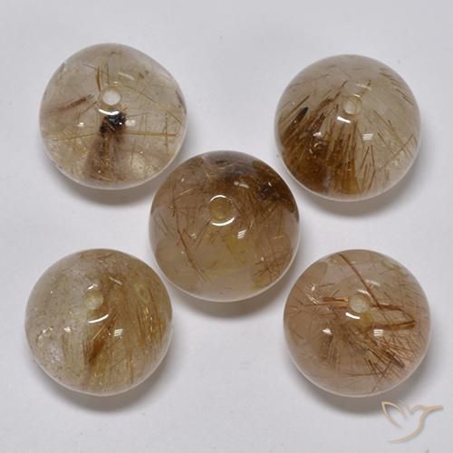 Shop natural 25.32ct 薄いゴールデンブラウン ルチルクォーツ gems, スフェア / ボール, from インド at GemSelect. In stock, global shipping!