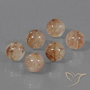Shop natural 33.23ct ピーチゴールデン ルチルクォーツ gems, スフェア / ボール, from インド at GemSelect. In stock, global shipping!
