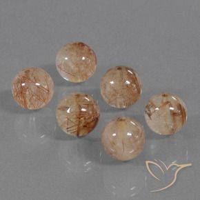 Shop natural 33.23ct ピーチゴールデン ルチルクォーツ gems, スフェア / ボール, from インド at GemSelect. In stock, global shipping!
