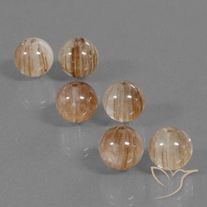 Shop natural 33.37ct クリアとゴールドブロンズ ルチルクォーツ gems, スフェア / ボール, from インド at GemSelect. In stock, global shipping!