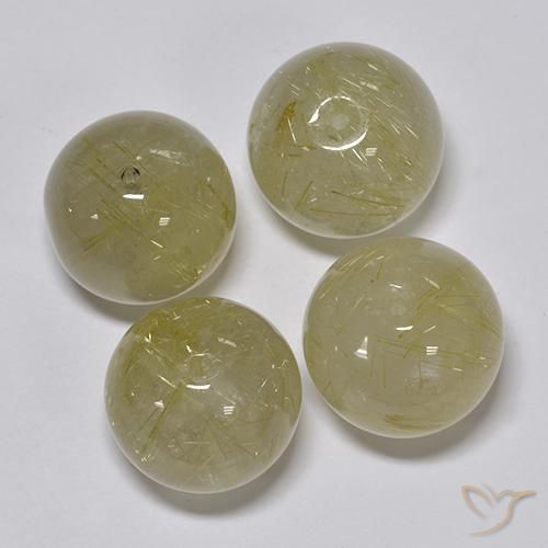 Shop natural 69.93ct 薄いイエロー ルチルクォーツ gems, スフェア / ボール, from インド at GemSelect. In stock, global shipping!