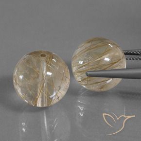 Shop natural 33.38ct ウォームブラウン ルチルクォーツ gems, スフェア / ボール, from インド at GemSelect. In stock, global shipping!