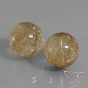 Shop natural 27.53ct ミディアムゴールデン ルチルクォーツ gems, スフェア / ボール, from インド at GemSelect. In stock, global shipping!